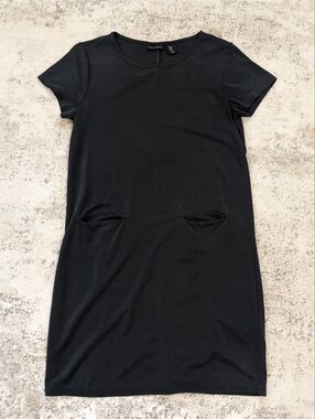 NEW Tahari Casual Dress (S) -Charcoal